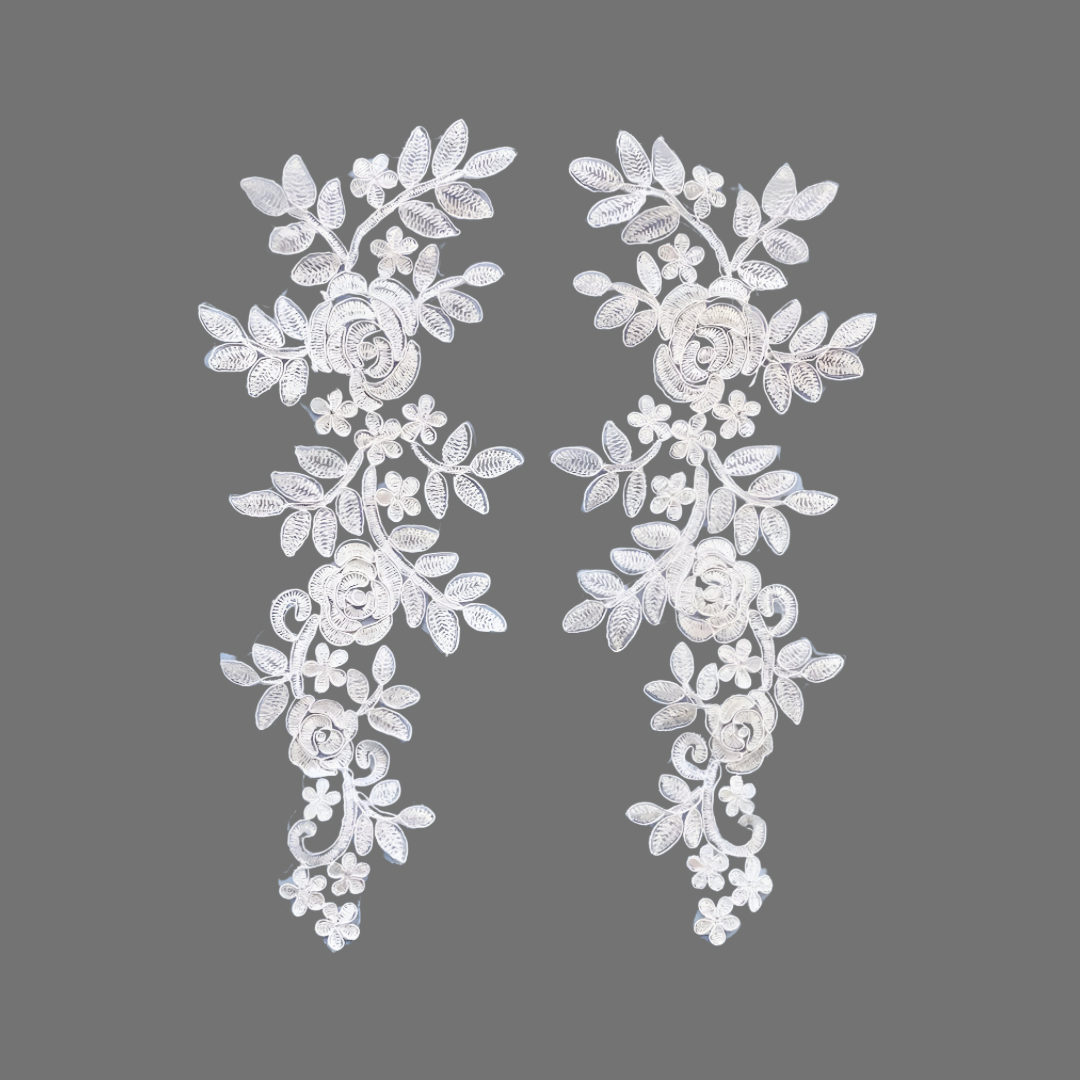 Stoffapplikation Paar Isabella