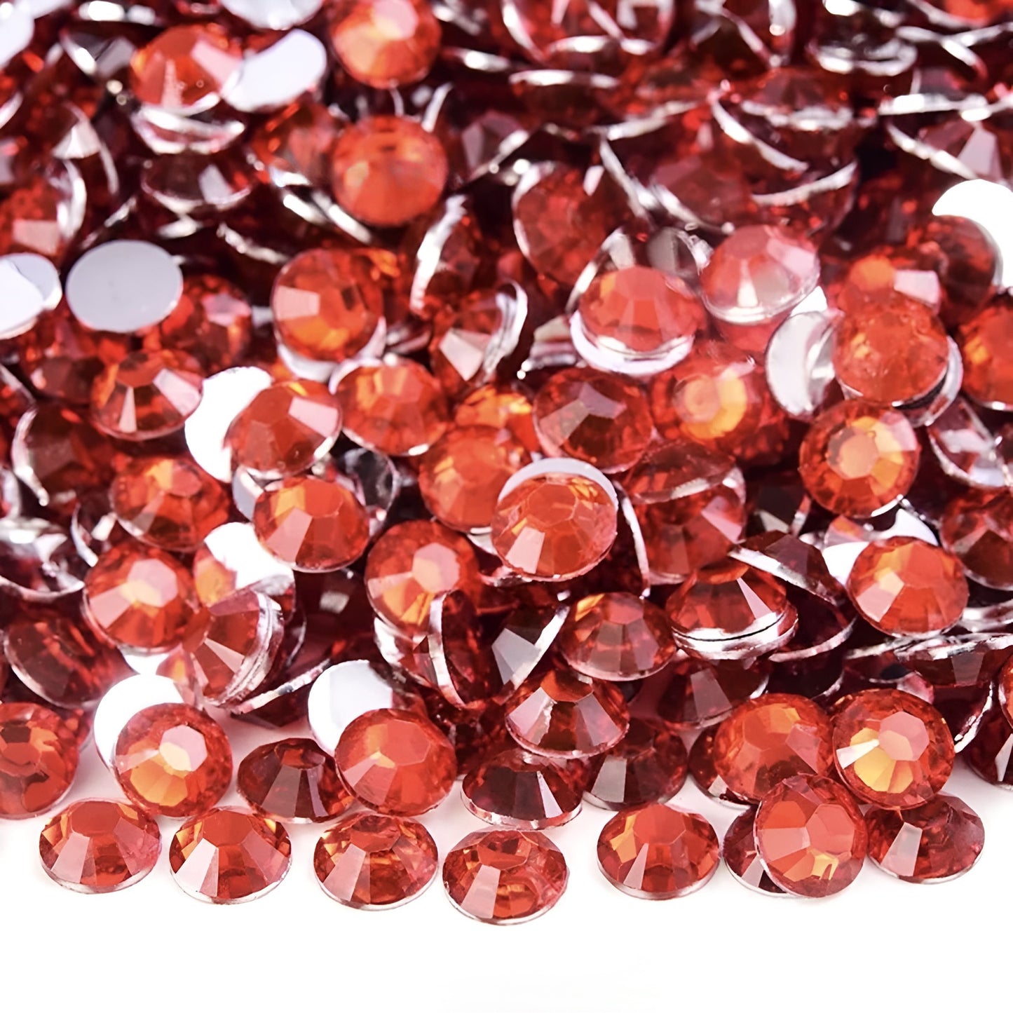 Strasssteine Non Hotfix - Silver Bottom - Sun