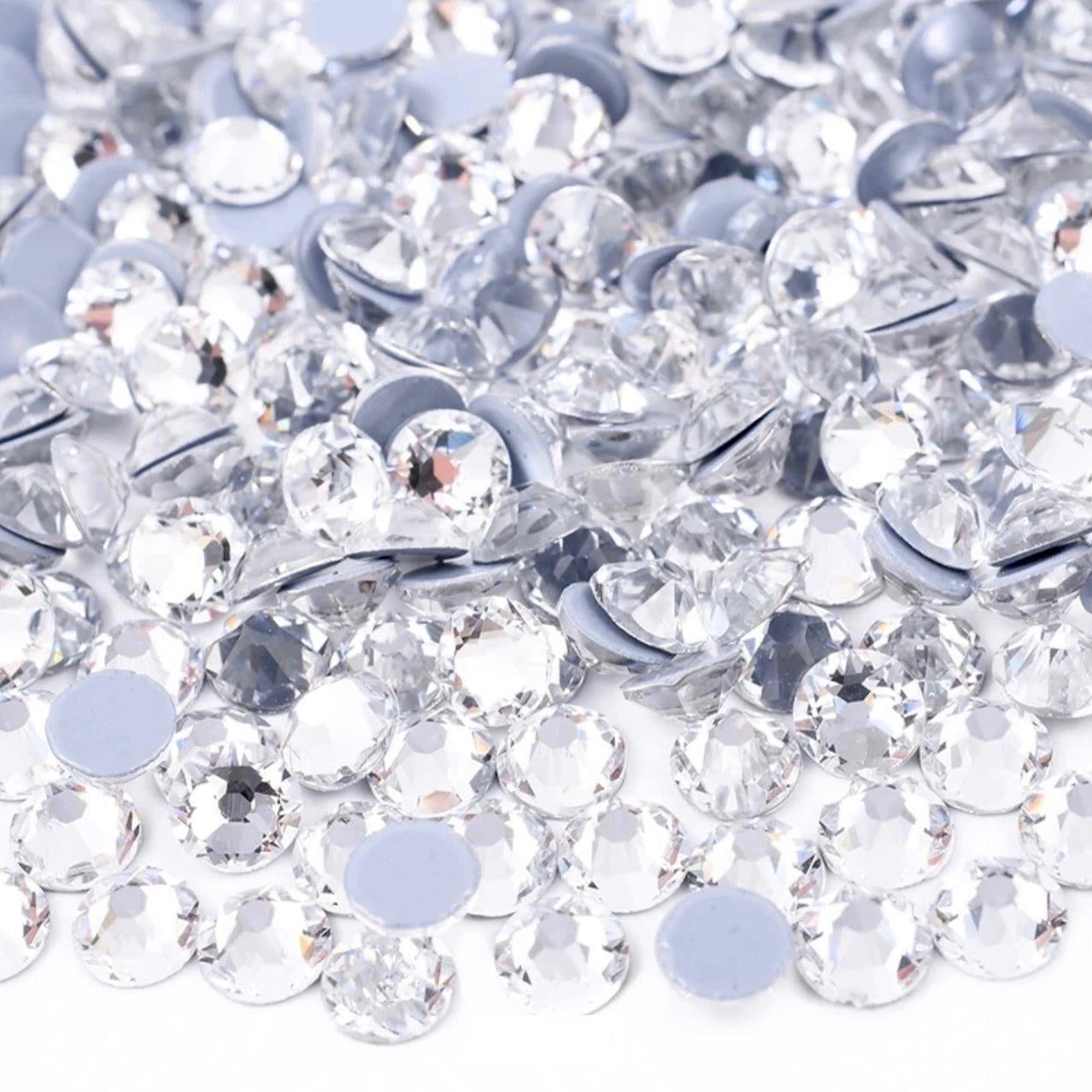 Strasssteine Hotfix - Glas - Crystal