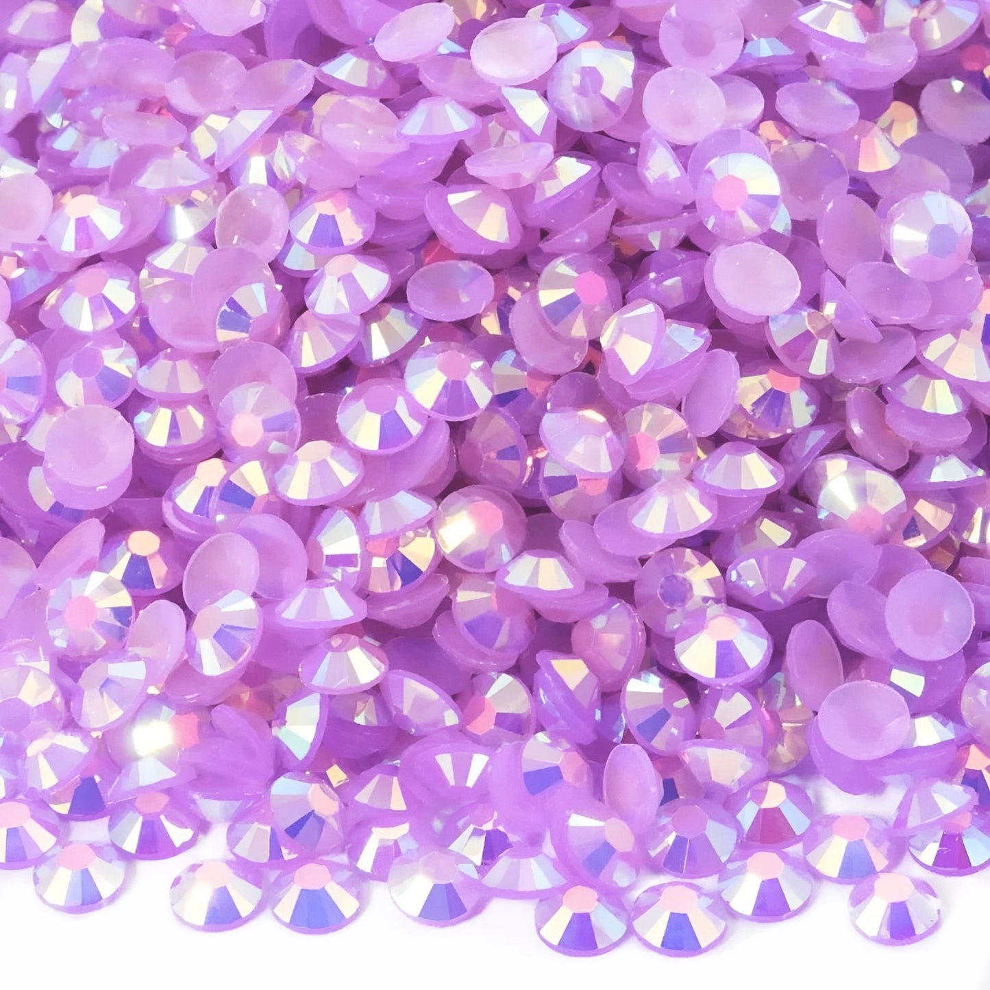 Strasssteine Non Hotfix - Jelly Bottom - Light Amethyst AB