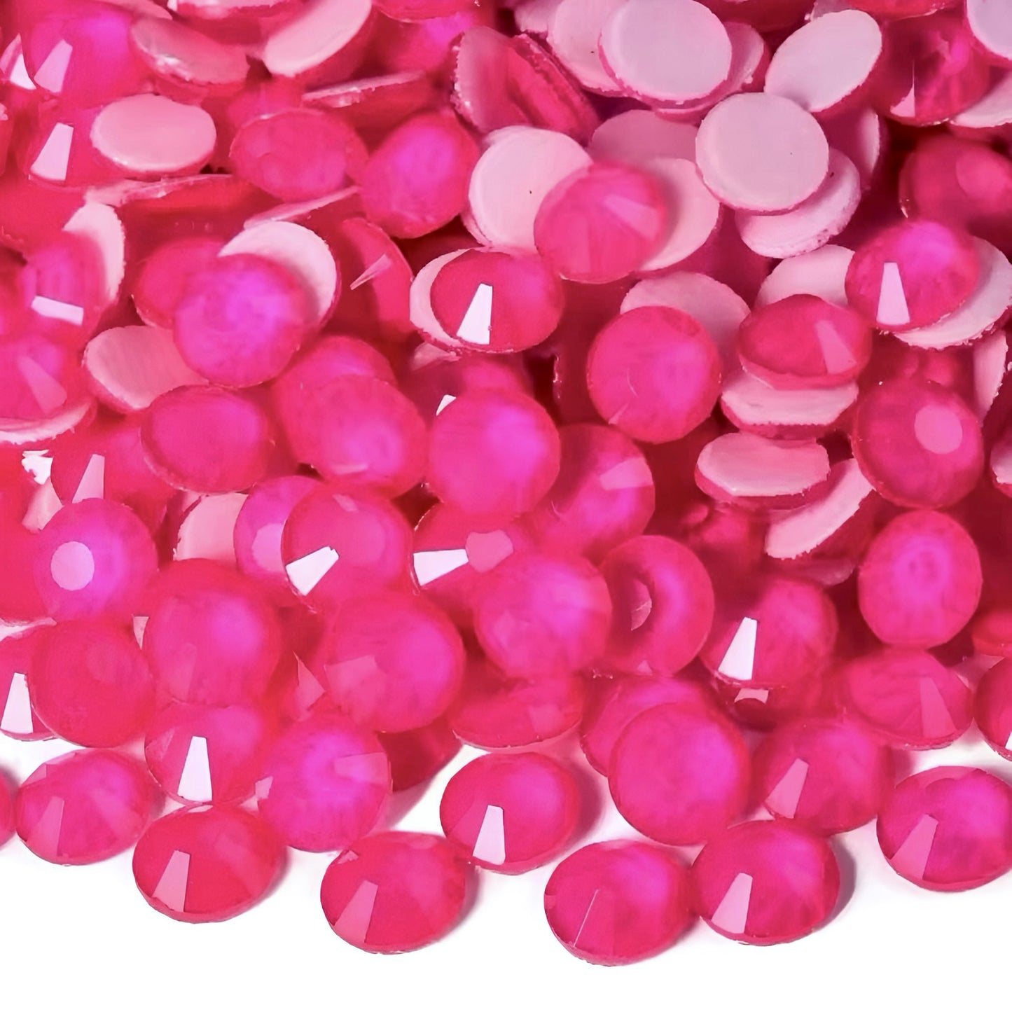 Strasssteine Hotfix - Neon - Rose