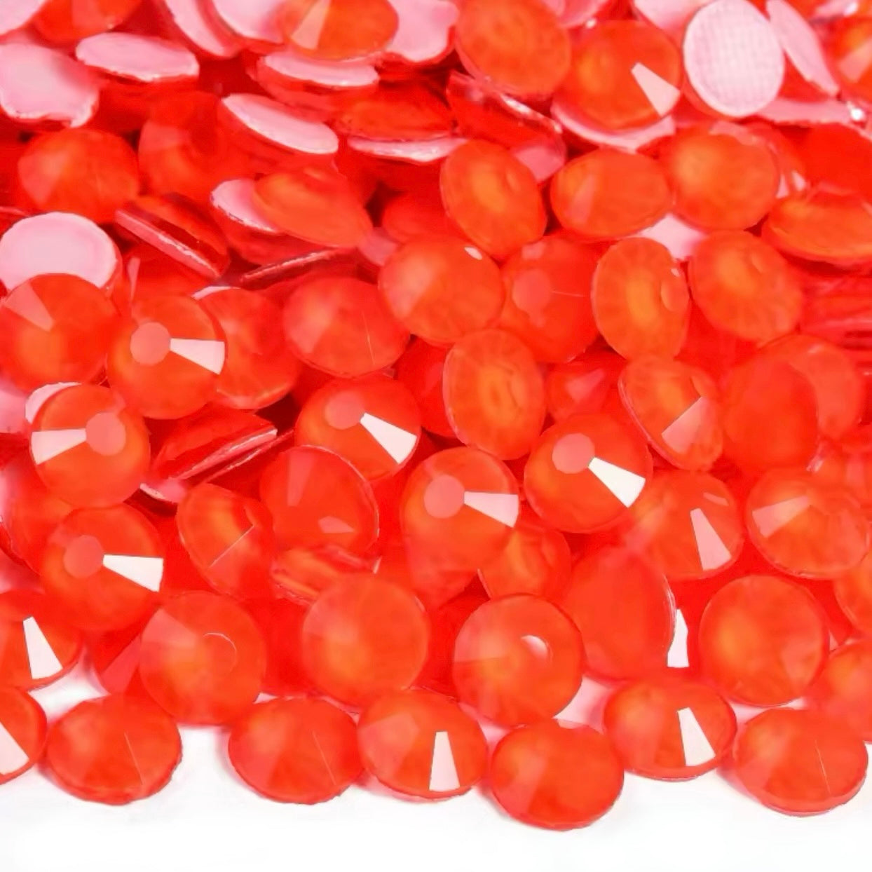 Strasssteine Hotfix - Neon - Orange
