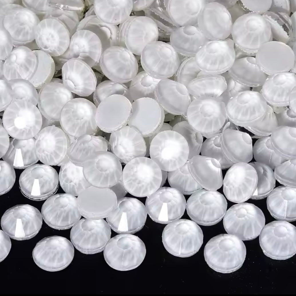 Strasssteine Hotfix - Neon - White