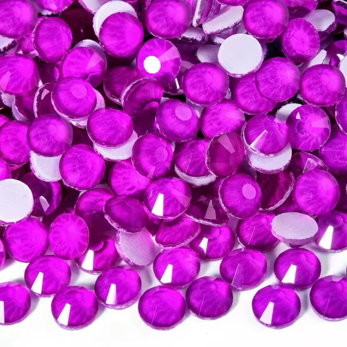 Strasssteine Hotfix - Neon - Amethyst