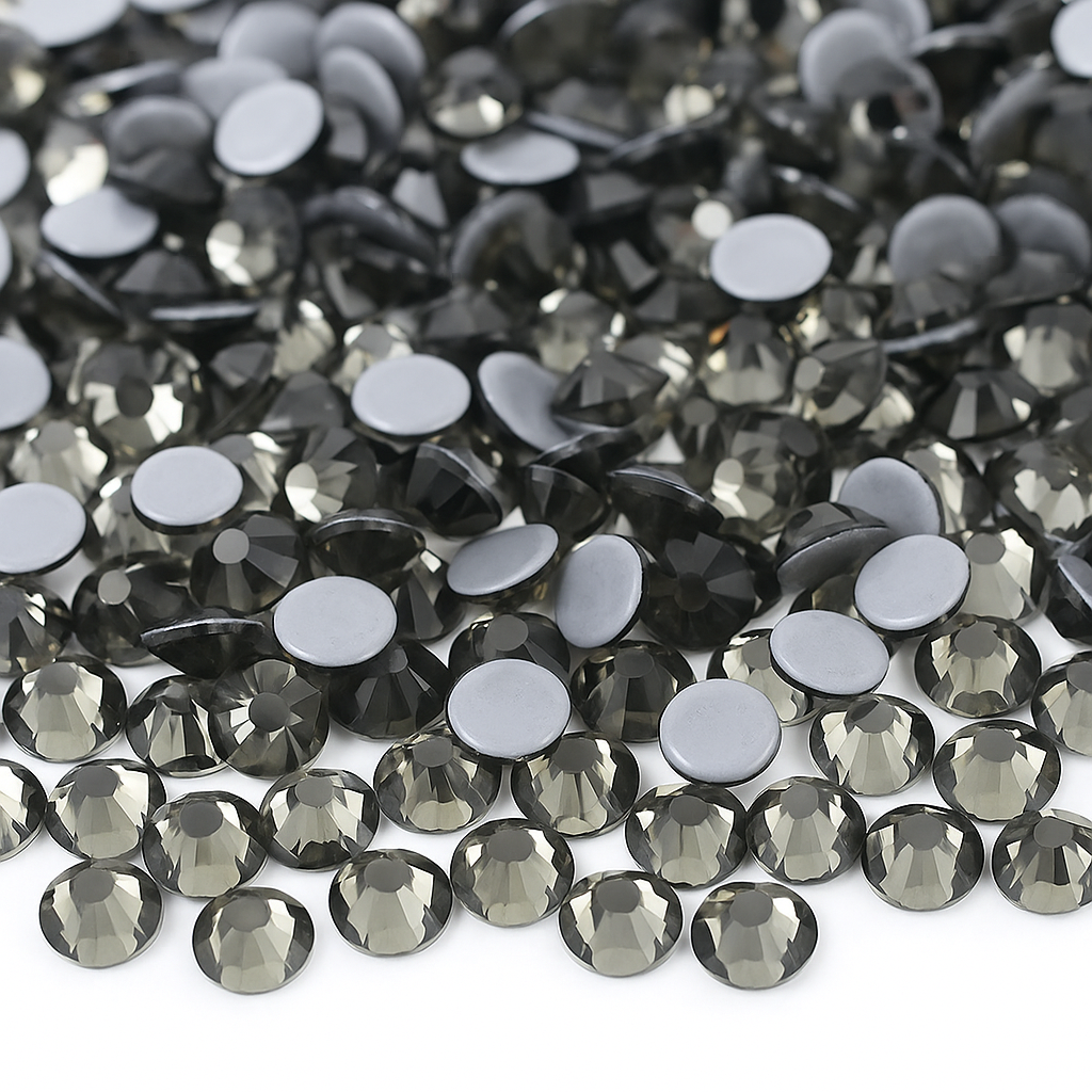 Strasssteine Hotfix - Black Diamond