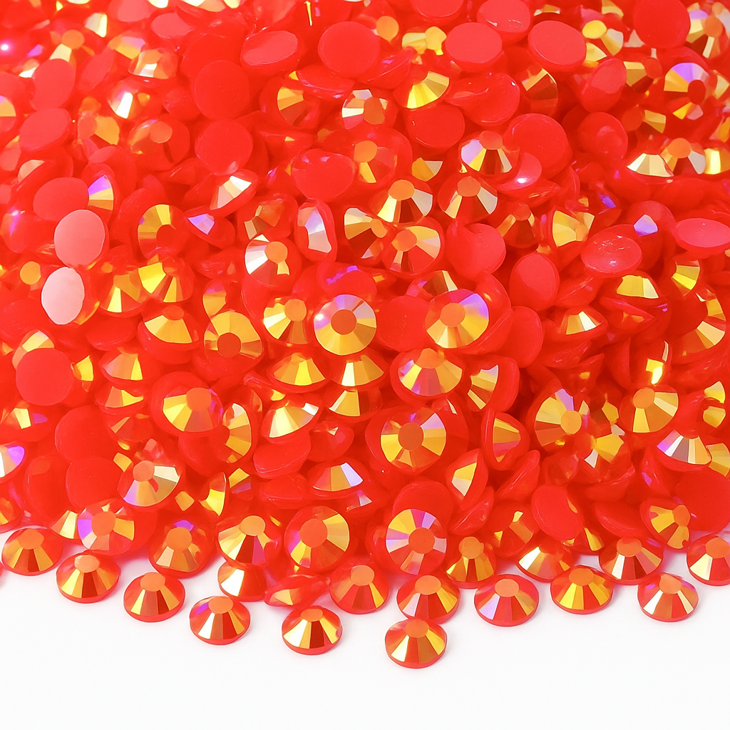 Strasssteine Non Hotfix - Jelly Bottom - Siam AB