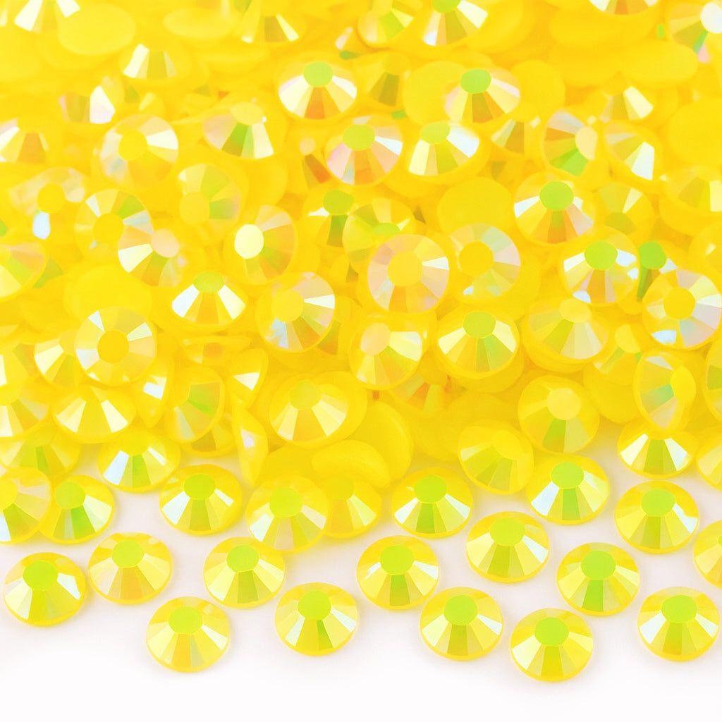 Strasssteine Non Hotfix - Jelly Bottom - Citrine AB