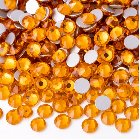 Strasssteine Non Hotfix - Glas - Topaz