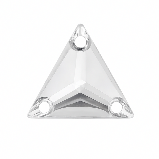 Aufnähsteine - Triangle - Crystal
